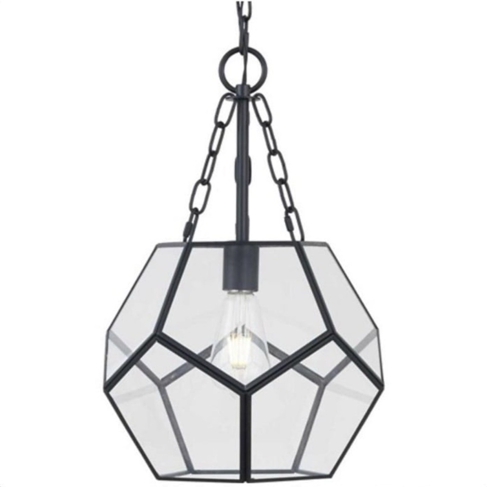 Progress lighting Matt black Wianno Pendant Light, new in box